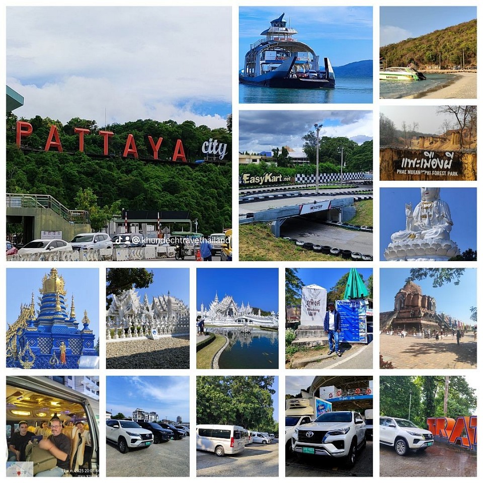 บริการรถตู้ VIP รถเช่าพร้อมคนขับ ทั่วประเทศไทย นำเที่ยว รับส่ง เหมาไปต่างจังหวัด เหมาไปสนามบิน