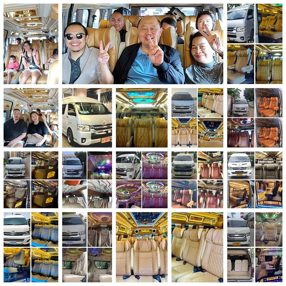 บริการรถตู้วีไอพี รับ ส่ง นำเที่ยว ไปสนามบิน ไปต่างจังหวัด นำเที่ยวนำทัวร์ทัศนาจร..เรามีบริการทุกจังหวัดทั่วประเทศไทยครับสะดวกสบายปลอดภัย